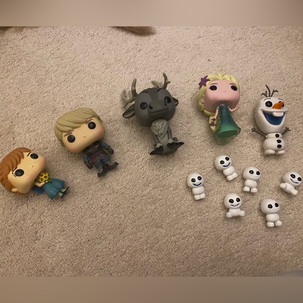 Frozen Fever set of Funko Pops